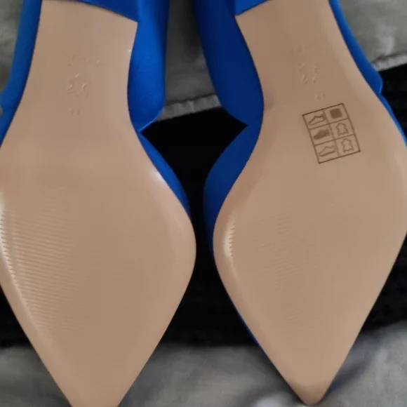 Kurt Geiger size 10 silk heels - Picture 4 of 5